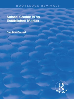 cover image of School Choice in an Established Market